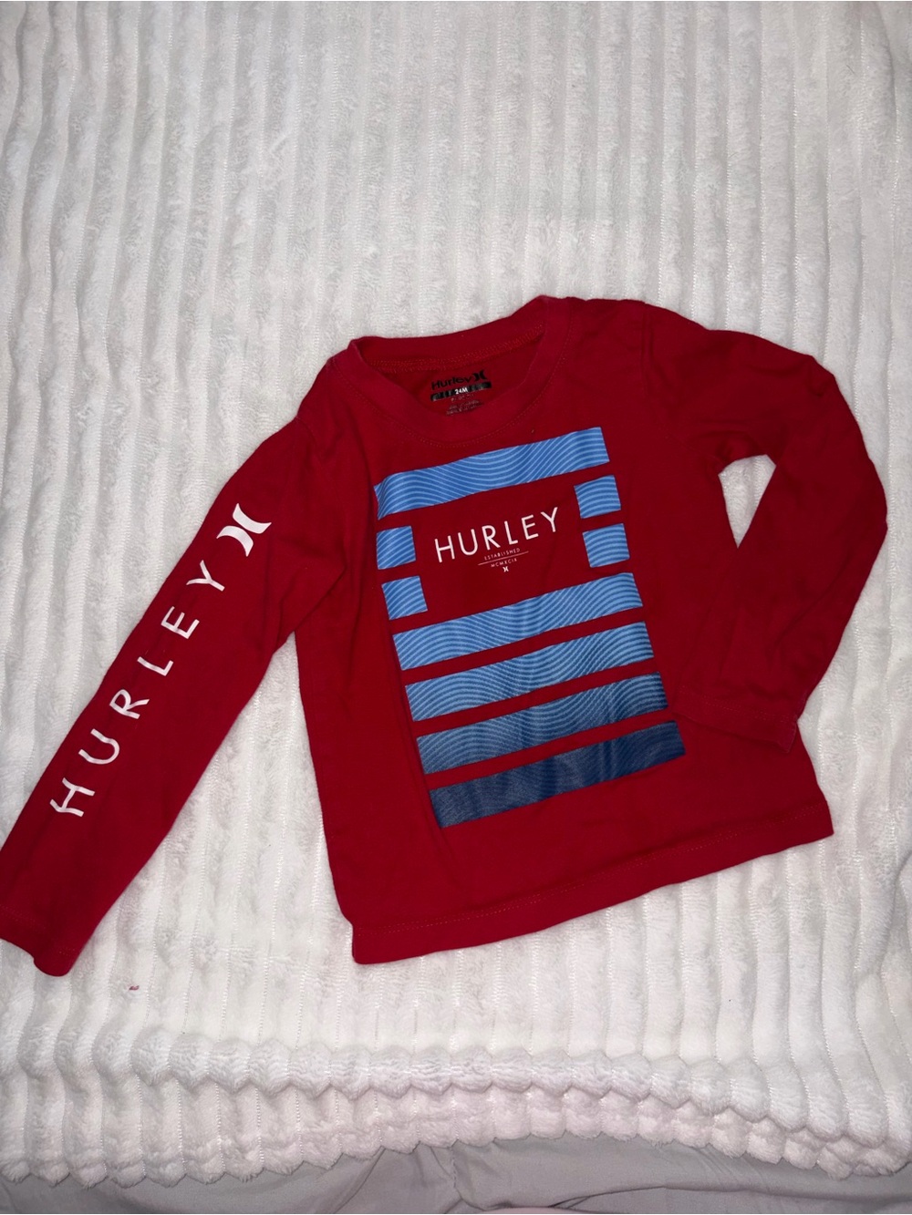 Hurley Long Sleeve Graphic Tshirt
